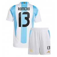 Argentinien Cristian Romero #13 Heimtrikotsatz Kinder Copa America 2024 Kurzarm (+ Kurze Hosen)